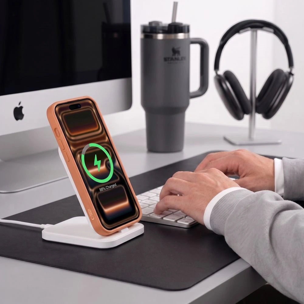 Etui Tech-Protect na iPhone 17 Pro Max / 18 Pro Max - pomarańczowe matowe – zdjęcie 9
