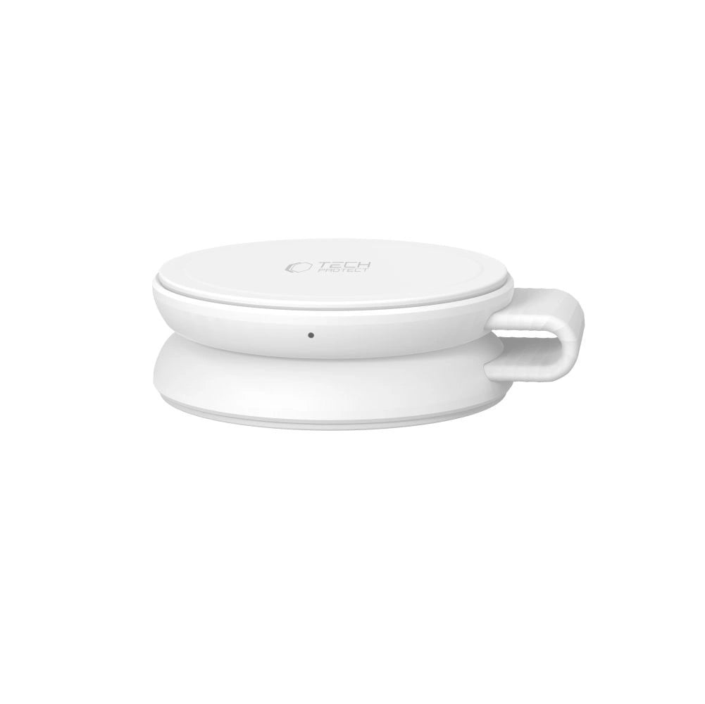 Ładowarka bezprzewodowa Tech-Protect A55 2in1 MagSafe 25W QI2.2 + - biała – zdjęcie 3