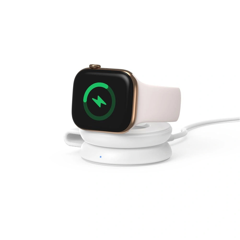 Ładowarka bezprzewodowa Tech-Protect A55 2in1 MagSafe 25W QI2.2 + - biała – zdjęcie 5