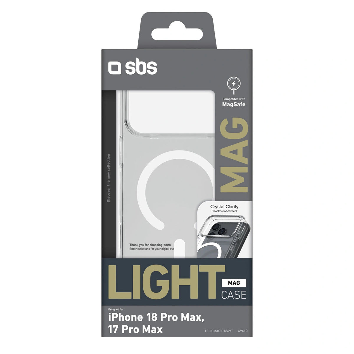 Etui SBS Light na iPhone 18 Pro Max / 17 Pro Max kompatybilne z MagSafe – zdjęcie 2
