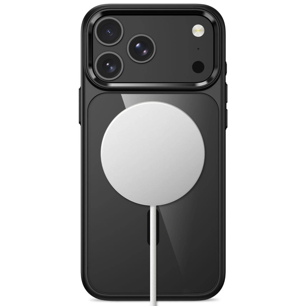 Etui Tech-Protect na iPhone 17 Pro Max / 18 Pro Max - przezroczysto-czarne – zdjęcie 4