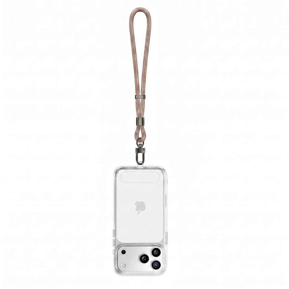 Smycz Tech-Protect C11S Rope Wrist Strap do telefonu - beżowa – zdjęcie 4