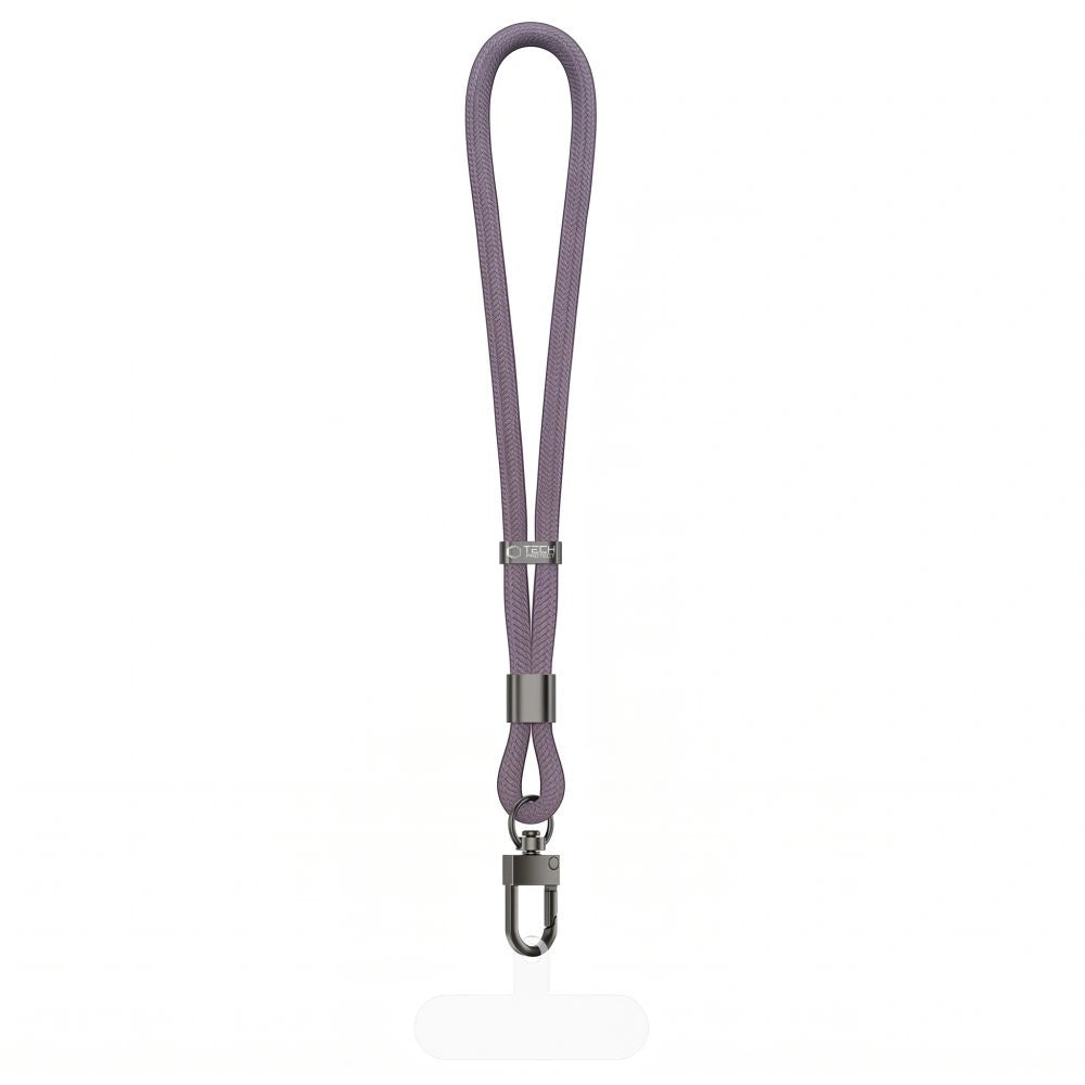 Smycz Tech-Protect C11S Rope Wrist Strap do telefonu - szara – zdjęcie 3