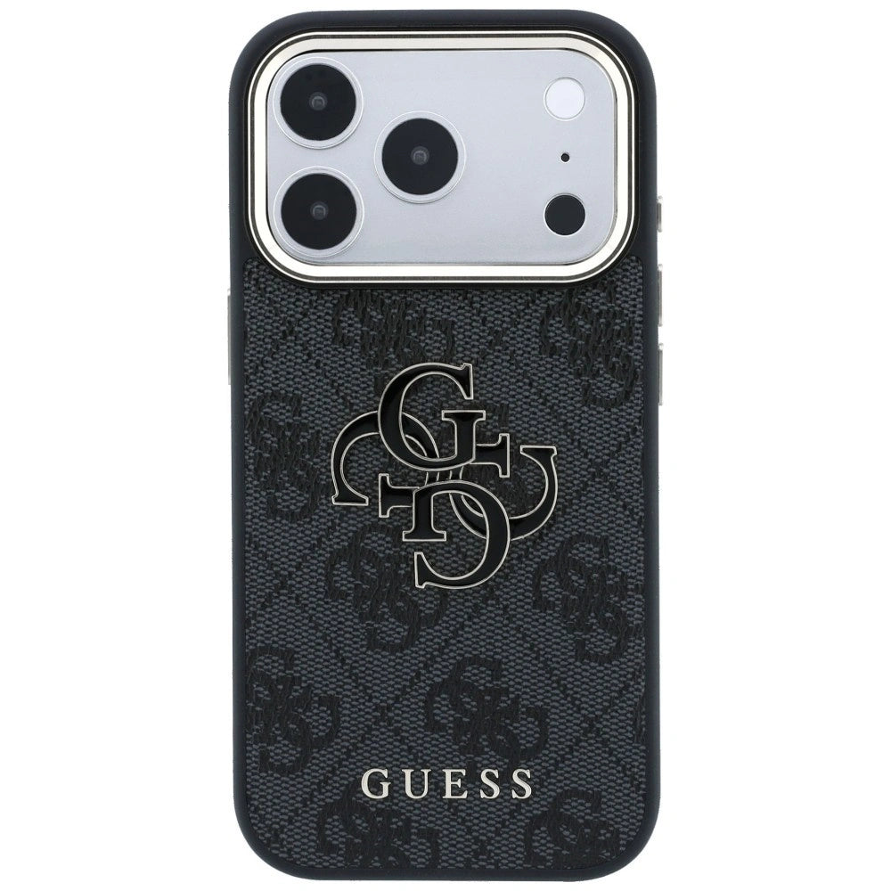 Etui Guess 4G & Big Resin Logo na iPhone 17 Pro Max / 18 Pro Max- czarne – zdjęcie 3