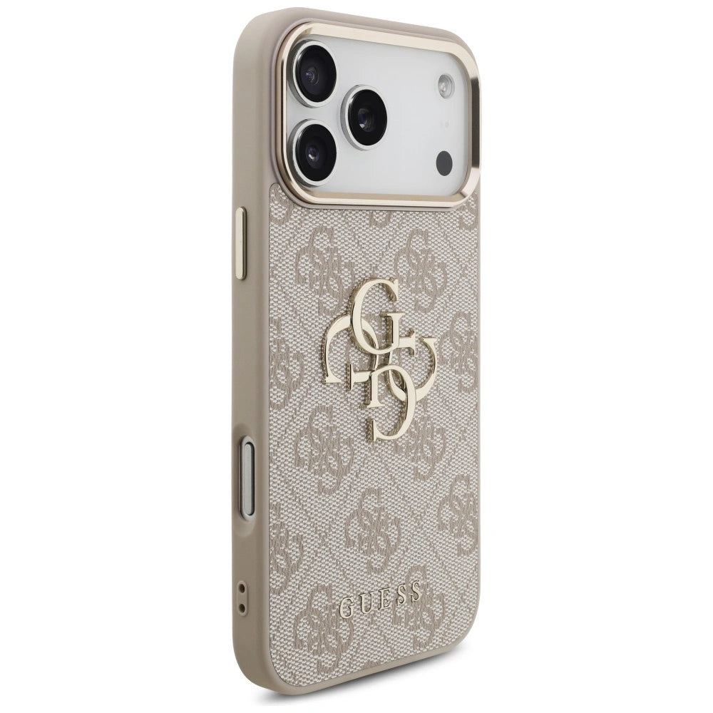 Etui Guess 4G Big 4G na iPhone 17 Pro Max / 18 Pro Max - różowo-złote – zdjęcie 4