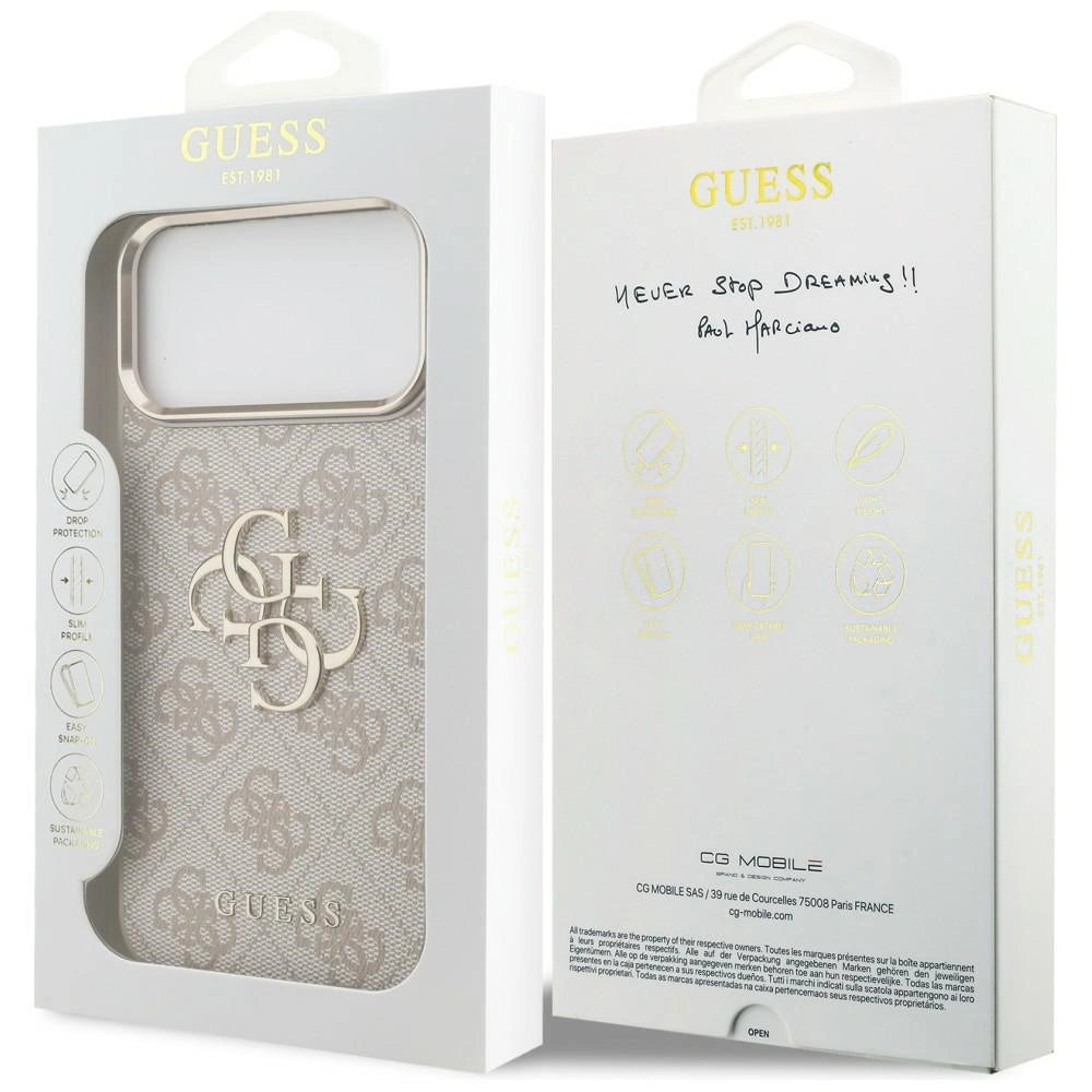 Etui Guess 4G Big 4G na iPhone 17 Pro Max / 18 Pro Max - różowo-złote – zdjęcie 8