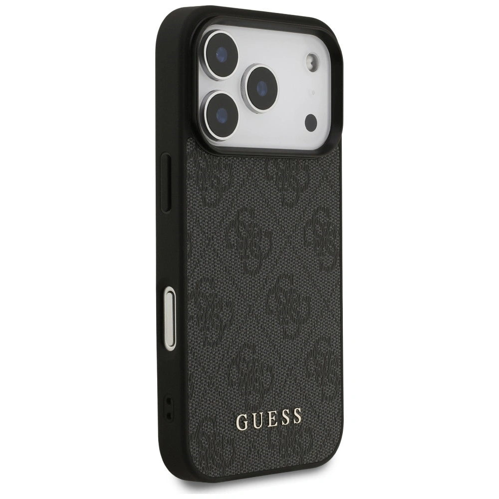 Etui Guess 4G Classic na iPhone 17 Pro / 18 Pro - czarne – zdjęcie 4