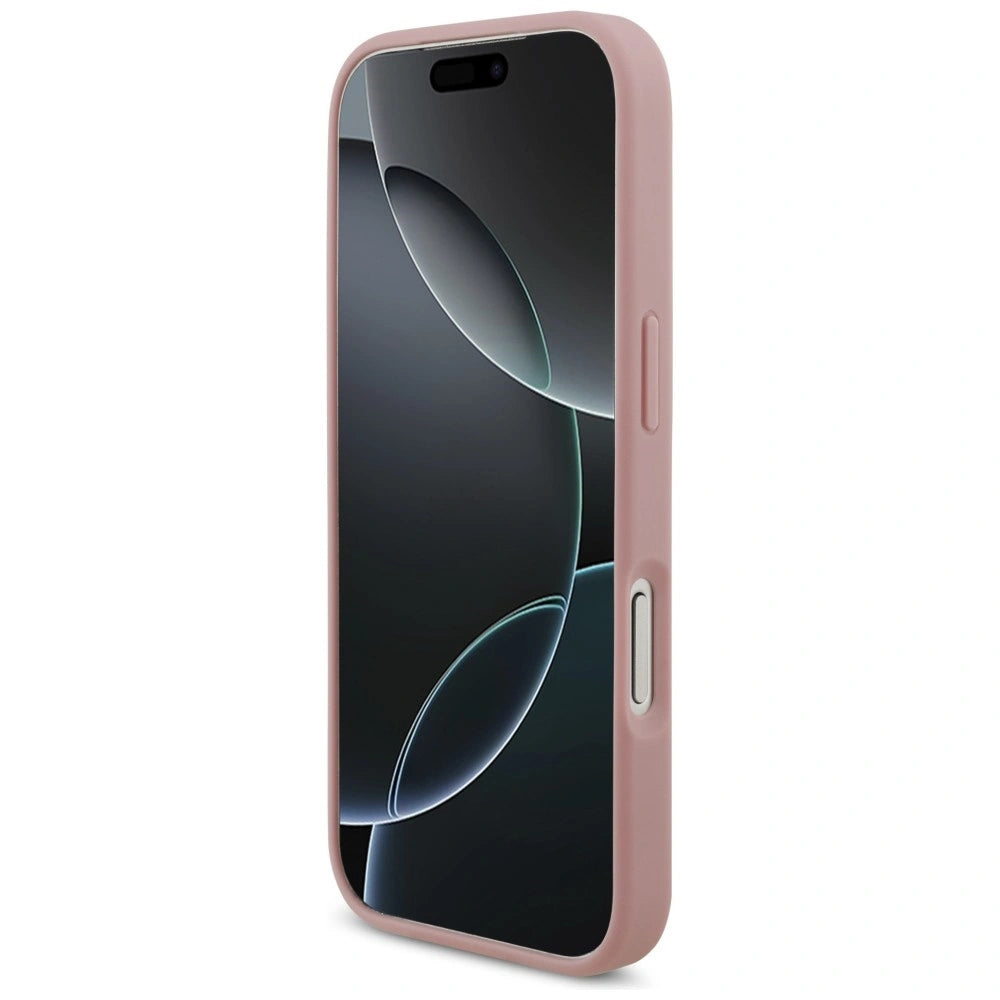 Etui Guess Fixed Glitter Big 4G na iPhone 17 Pro / 18 Pro - różowe – zdjęcie 5