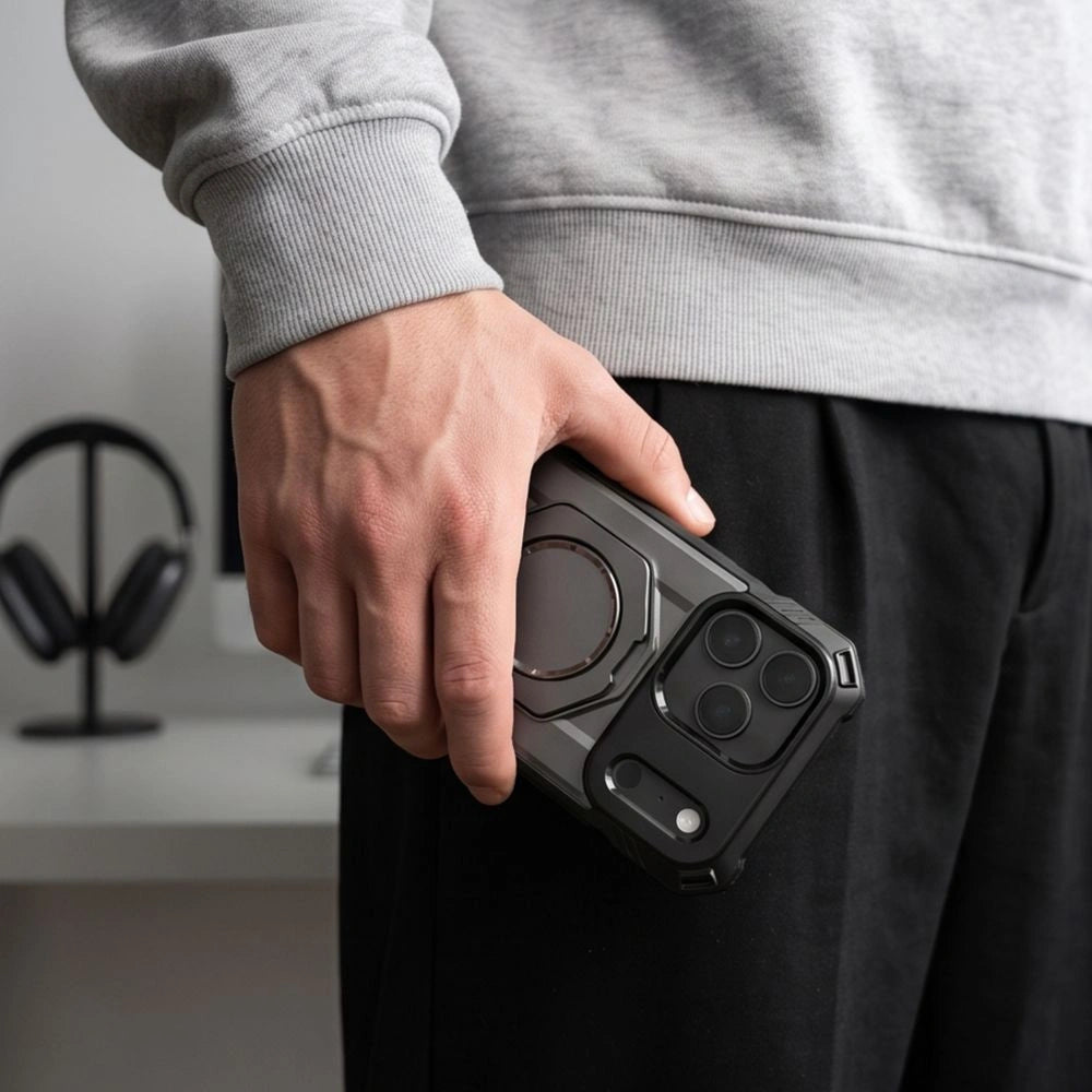 Etui Tech-Protect na iPhone 17 Pro Max / 18 Pro Max - czarne matowe – zdjęcie 9
