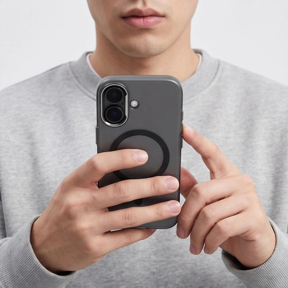 Etui Tech-Protect MagZero MagSafe na iPhone 17 - czarne matowe – zdjęcie 6