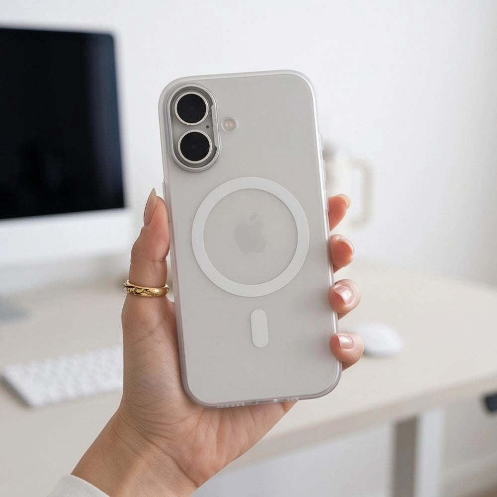 Etui Tech-Protect MagZero MagSafe na iPhone 17 - białe matowe – zdjęcie 8