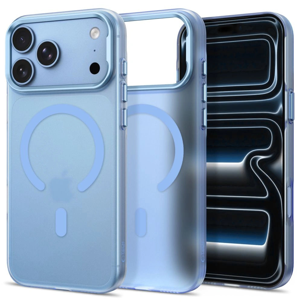 Etui Tech-Protect na iPhone 17 Pro / 18 Pro - jasnoniebieskie matowe