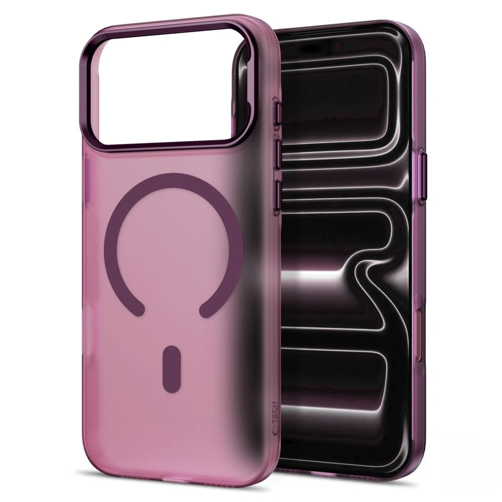 Etui Tech-Protect MagZero MagSafe na iPhone 17 Pro Max / 18 Pro Max - burgundowe matowe – zdjęcie 2