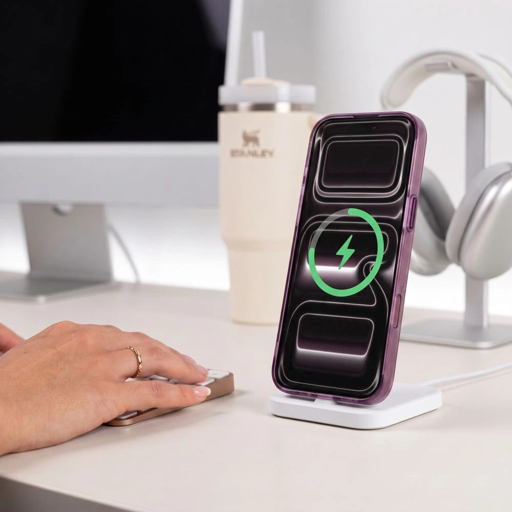 Etui Tech-Protect MagZero MagSafe na iPhone 17 Pro Max / 18 Pro Max - burgundowe matowe – zdjęcie 5