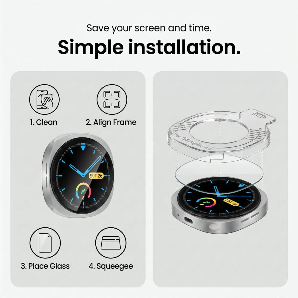 Szkło hartowane Tech-Protect Easy Set+ na Samsung Galaxy Watch Ultra 47 mm – zdjęcie 6