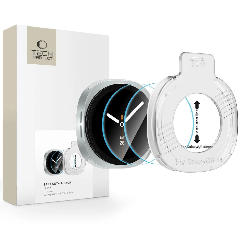 Szkło hartowane Tech-Protect Easy Set+ na Samsung Galaxy Watch Ultra 40 mm