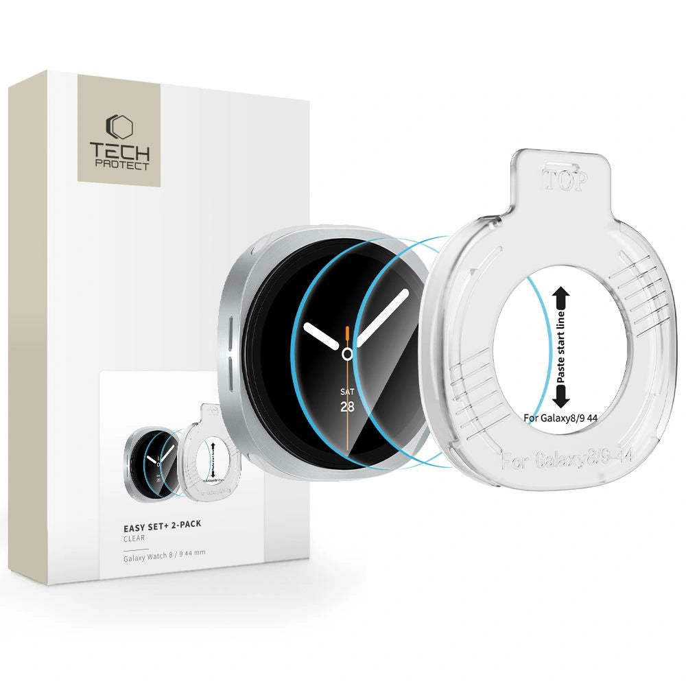 Szkło hartowane Tech-Protect Easy Set+ na Samsung Galaxy Watch Ultra 44 mm