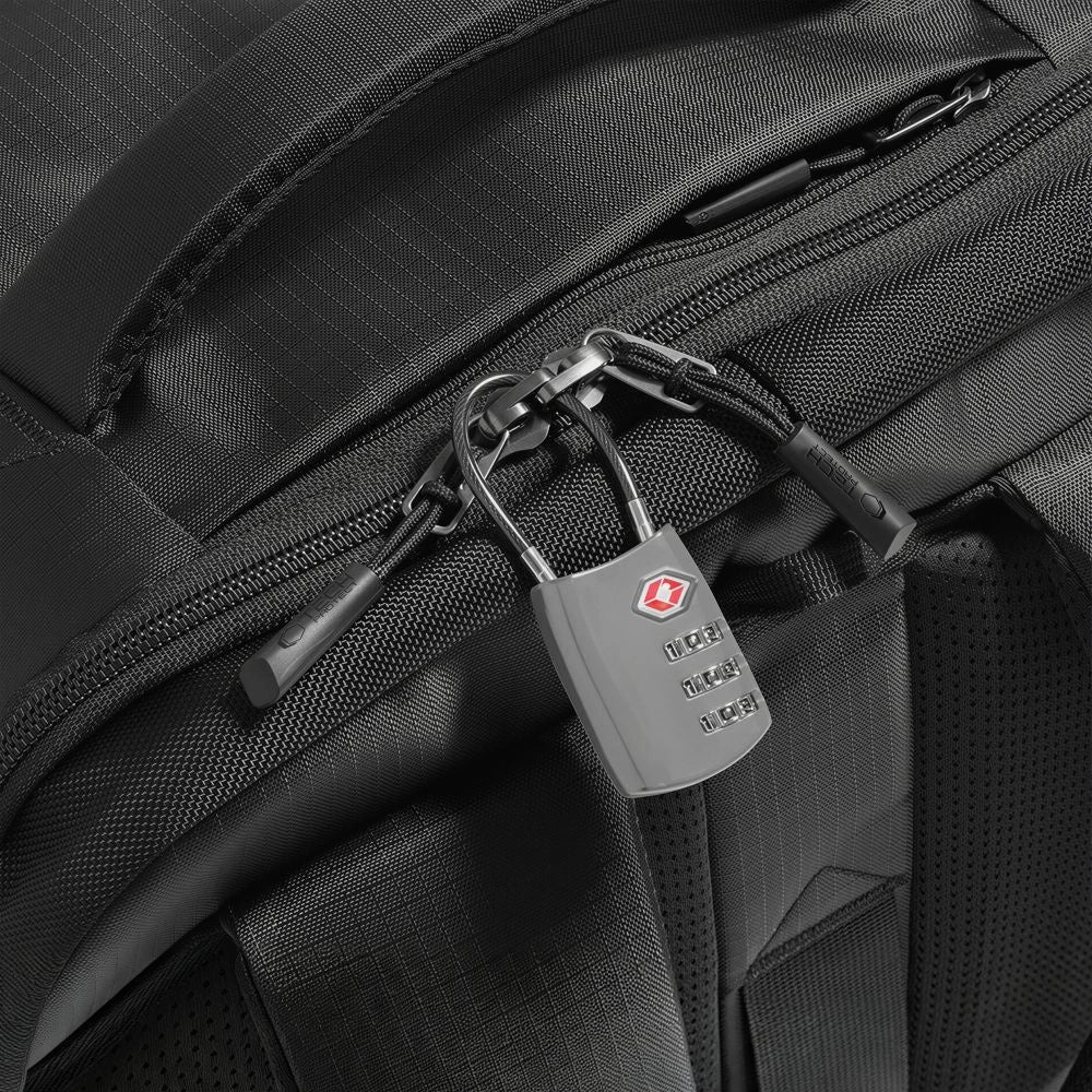 Plecak Tech-Protect Defender S70 RYANAIR & WIZZAIR 24L na laptop - czarny – zdjęcie 7