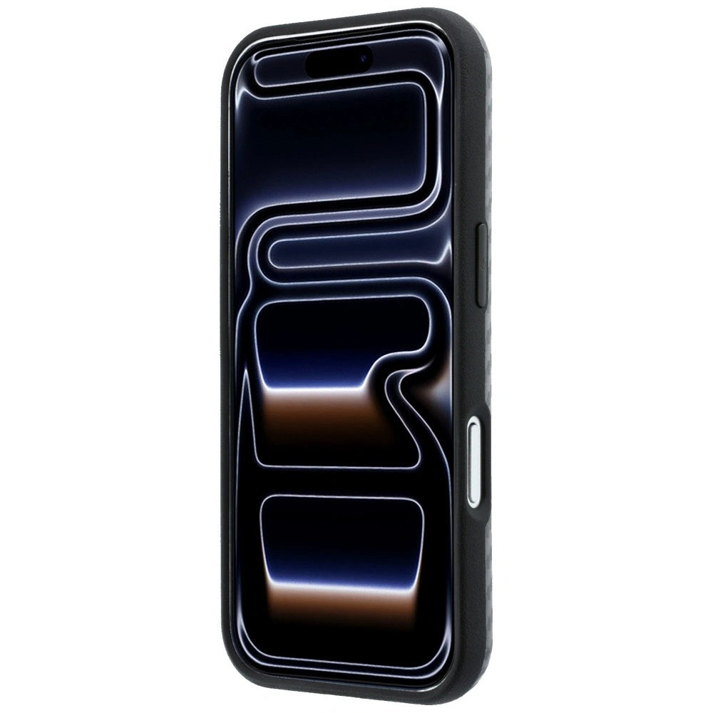 Etui BMW M Carbon Metal Logo MagSafe na iPhone 17 Pro / 18 Pro - szare – zdjęcie 5