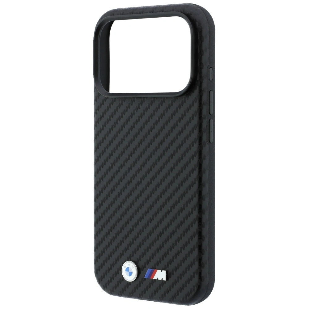 Etui BMW M Carbon Metal Logo na iPhone 17 Pro Max / 18 Pro Max - czarne – zdjęcie 6