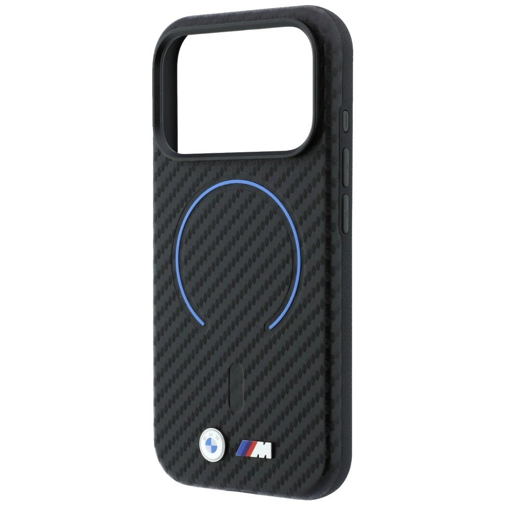 Etui BMW M Carbon Printed Ring MagSafe na iPhone 17 Pro / 18 Pro - czarne – zdjęcie 6