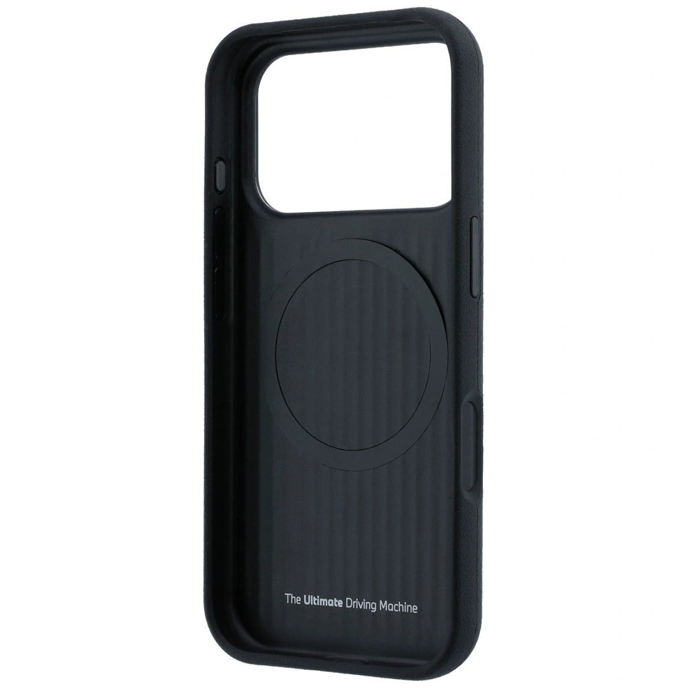 Etui BMW M Quadrille Kevlar Metal Logo na iPhone 17 Pro / 18 Pro - czarne – zdjęcie 7