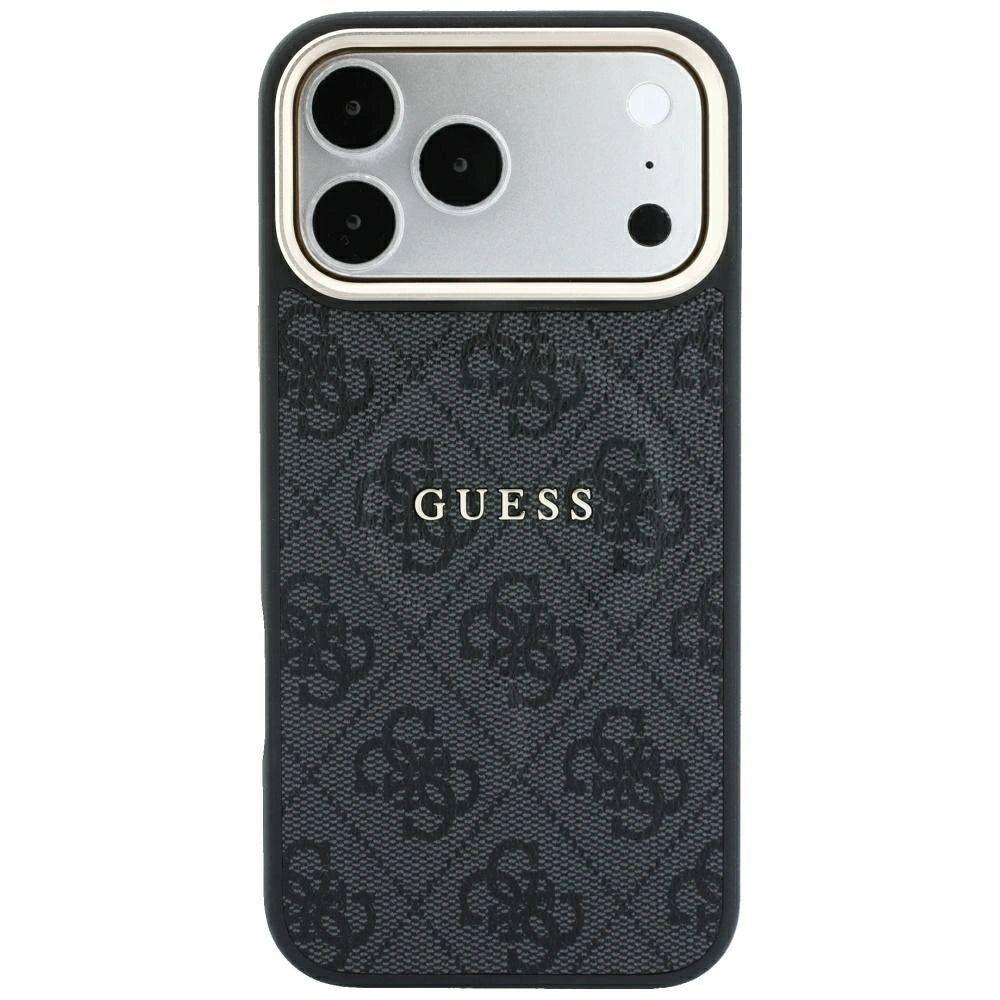Etui Guess Embossed 4G Classic MagSafe na iPhone 17 Pro / 18 Pro - czarne – zdjęcie 3
