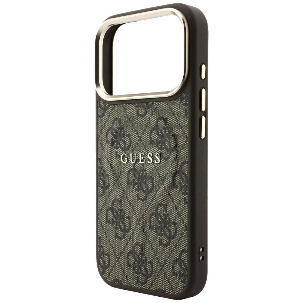 Etui Guess Embossed 4G Classic na iPhone 17 Pro Max / 18 Pro Max - brązowe – zdjęcie 6