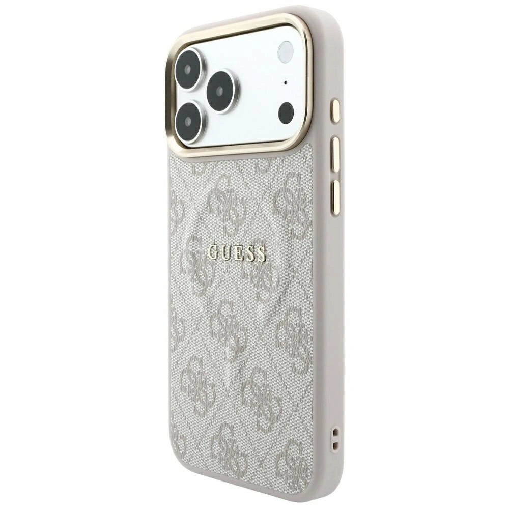 Etui Guess Embossed 4G Classic na iPhone 17 Pro Max / 18 Pro Max - różowe – zdjęcie 2