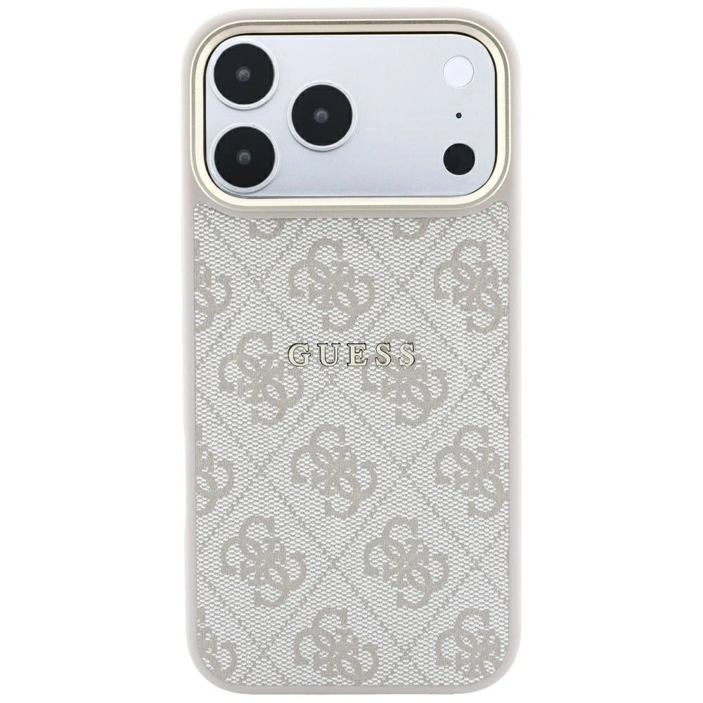 Etui Guess Embossed 4G Classic na iPhone 17 Pro Max / 18 Pro Max - różowe – zdjęcie 3