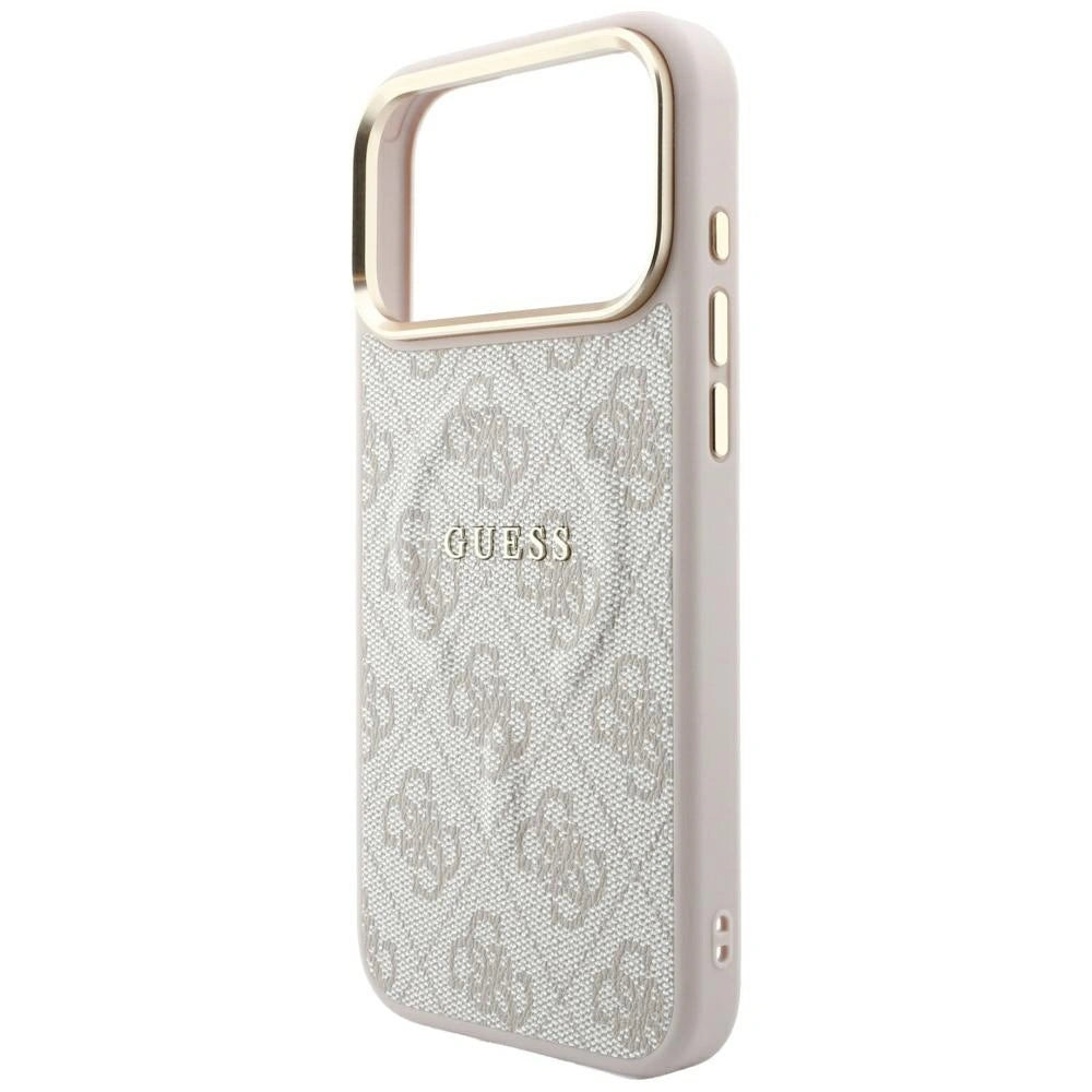 Etui Guess Embossed 4G Classic na iPhone 17 Pro Max / 18 Pro Max - różowe – zdjęcie 6