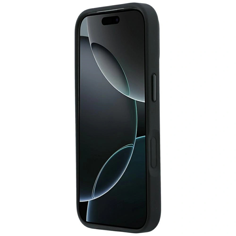 Etui Mercedes Leather Crossed Lines na iPhone 17 Pro / 18 Pro - czarne – zdjęcie 5
