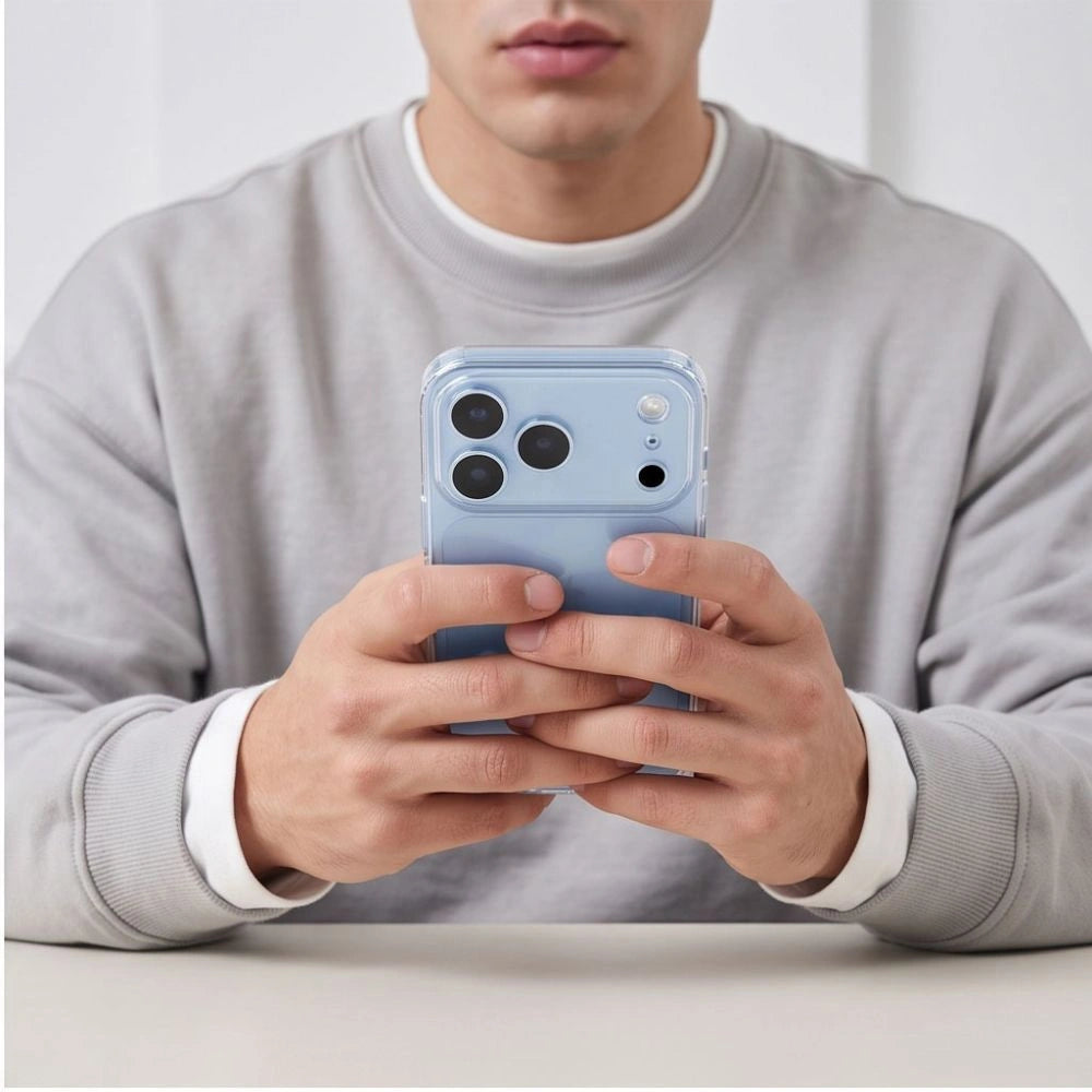 Etui Tech-Protect FlexAir + na iPhone 18 Pro / 17 Pro - przezroczyste – zdjęcie 6
