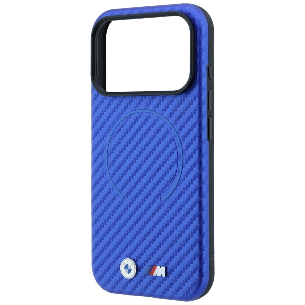 Etui BMW M Carbon Printed Ring na iPhone 17 Pro / 18 Pro - niebieskie – zdjęcie 6