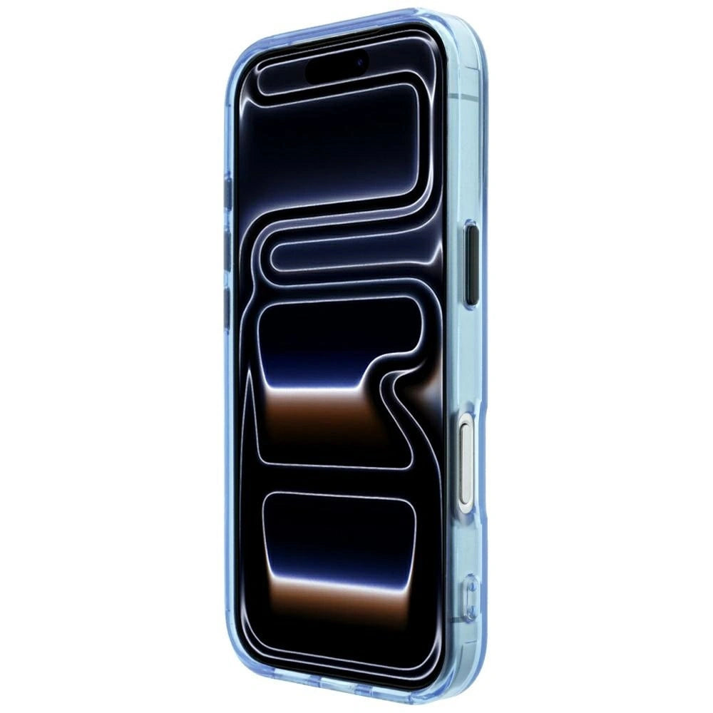 Etui BMW M IML Frosted Metal Logo & na iPhone 17 Pro / 18 Pro - niebieskie – zdjęcie 5