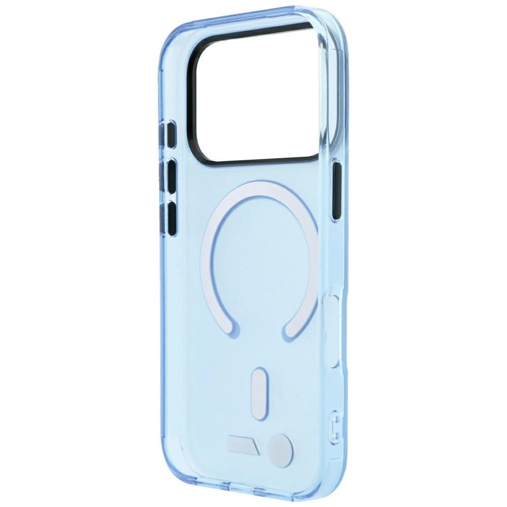 Etui BMW M IML Frosted Metal Logo & na iPhone 17 Pro / 18 Pro - niebieskie – zdjęcie 7