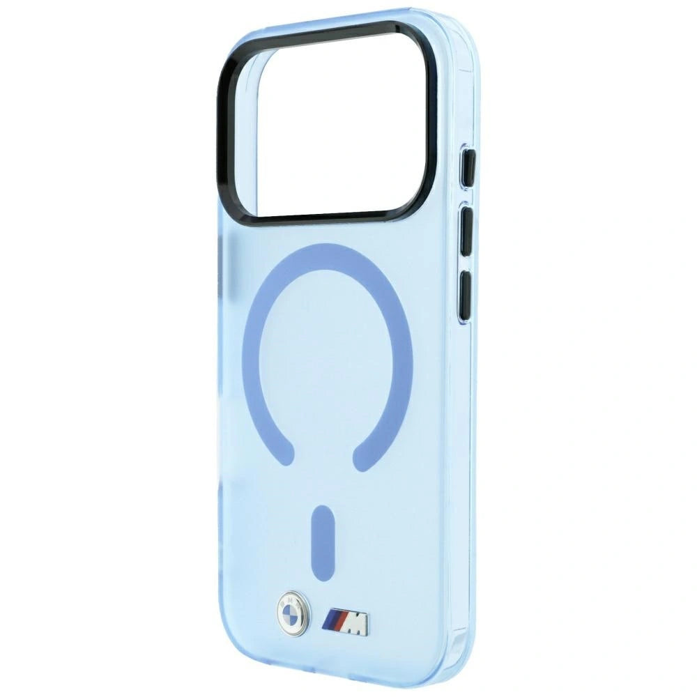 Etui BMW M IML Frosted na iPhone 17 Pro Max / 18 Pro Max - niebieskie – zdjęcie 6
