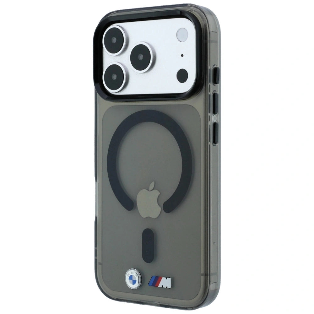 Etui BMW M IML Glossy Metal Logo & na iPhone 17 Pro / 18 Pro - czarne – zdjęcie 2