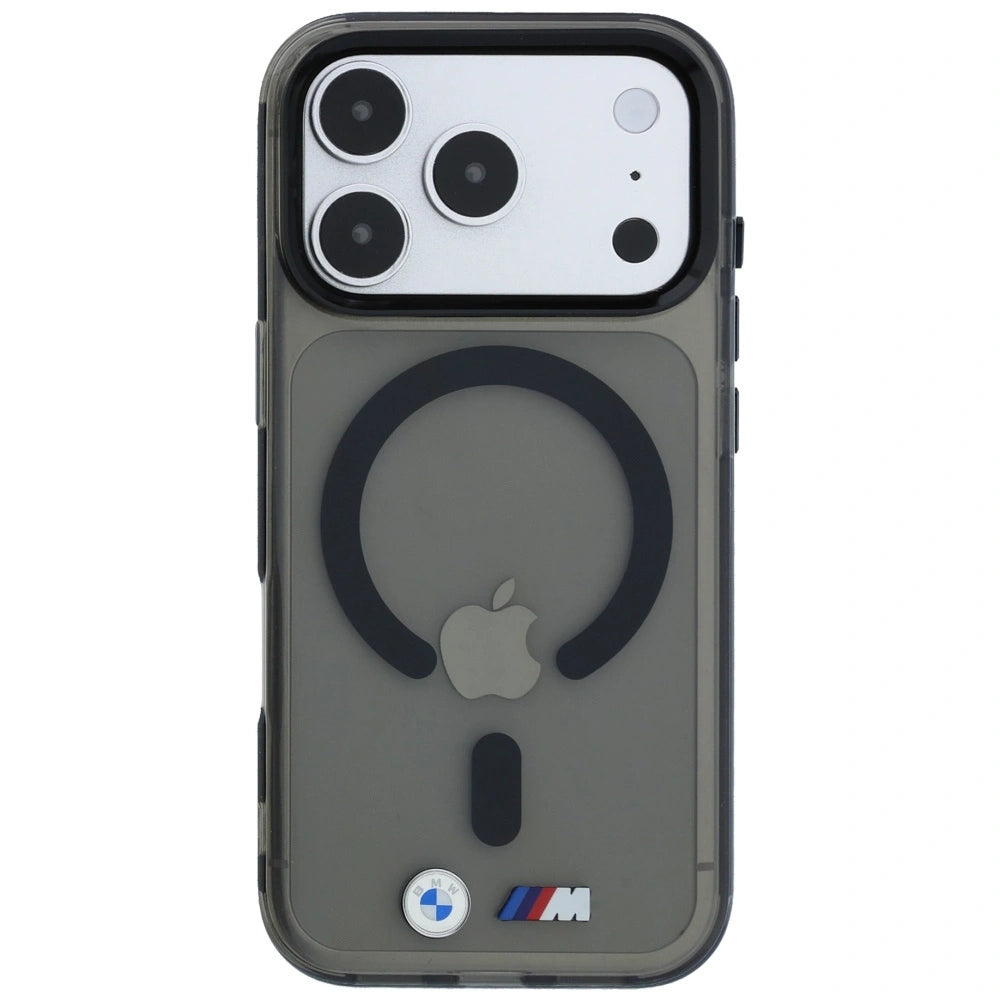 Etui BMW M IML Glossy Metal Logo & na iPhone 17 Pro / 18 Pro - czarne – zdjęcie 3