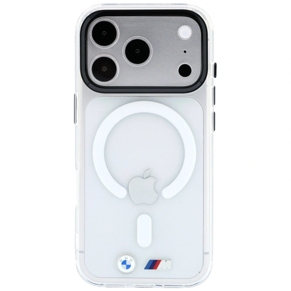 Etui BMW M IML Glossy Metal Logo na iPhone 17 Pro / 18 Pro - przezroczyste – zdjęcie 3
