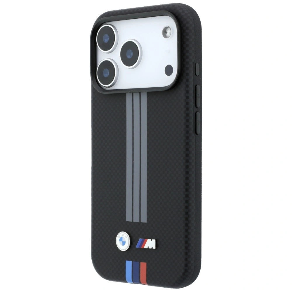 Etui BMW M Quadrille Kevlar Anthracite na iPhone 17 Pro / 18 Pro - czarne – zdjęcie 2