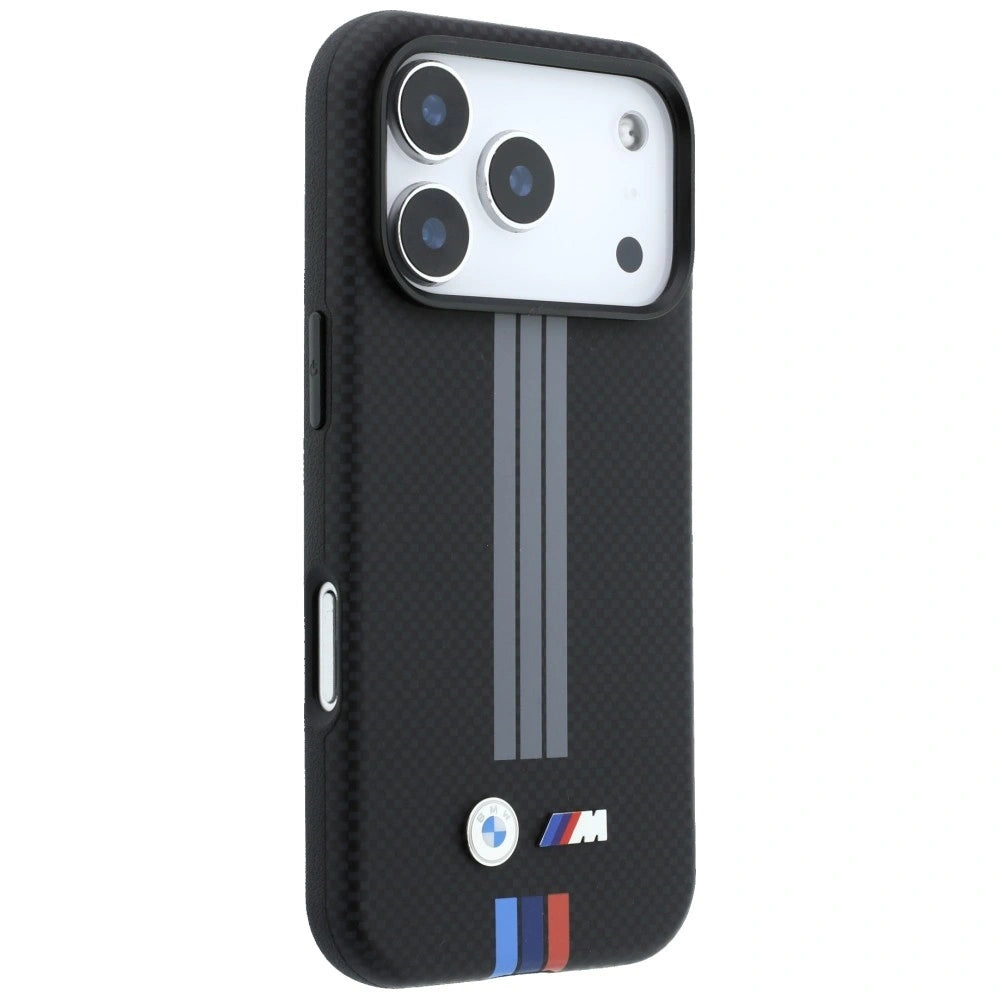 Etui BMW M Quadrille Kevlar Anthracite na iPhone 17 Pro / 18 Pro - czarne – zdjęcie 4