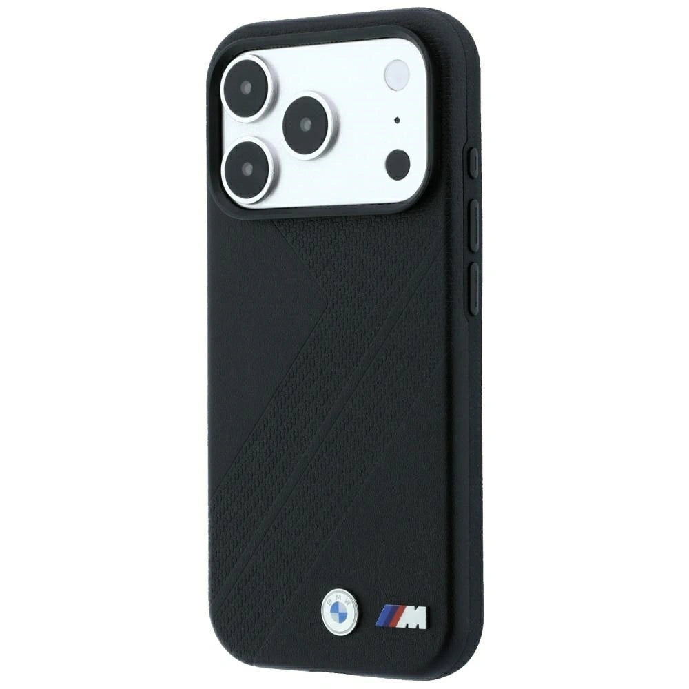 Etui BMW M Tire Track Metal Logo MagSafe na iPhone 17 Pro / 18 Pro - czarne – zdjęcie 2