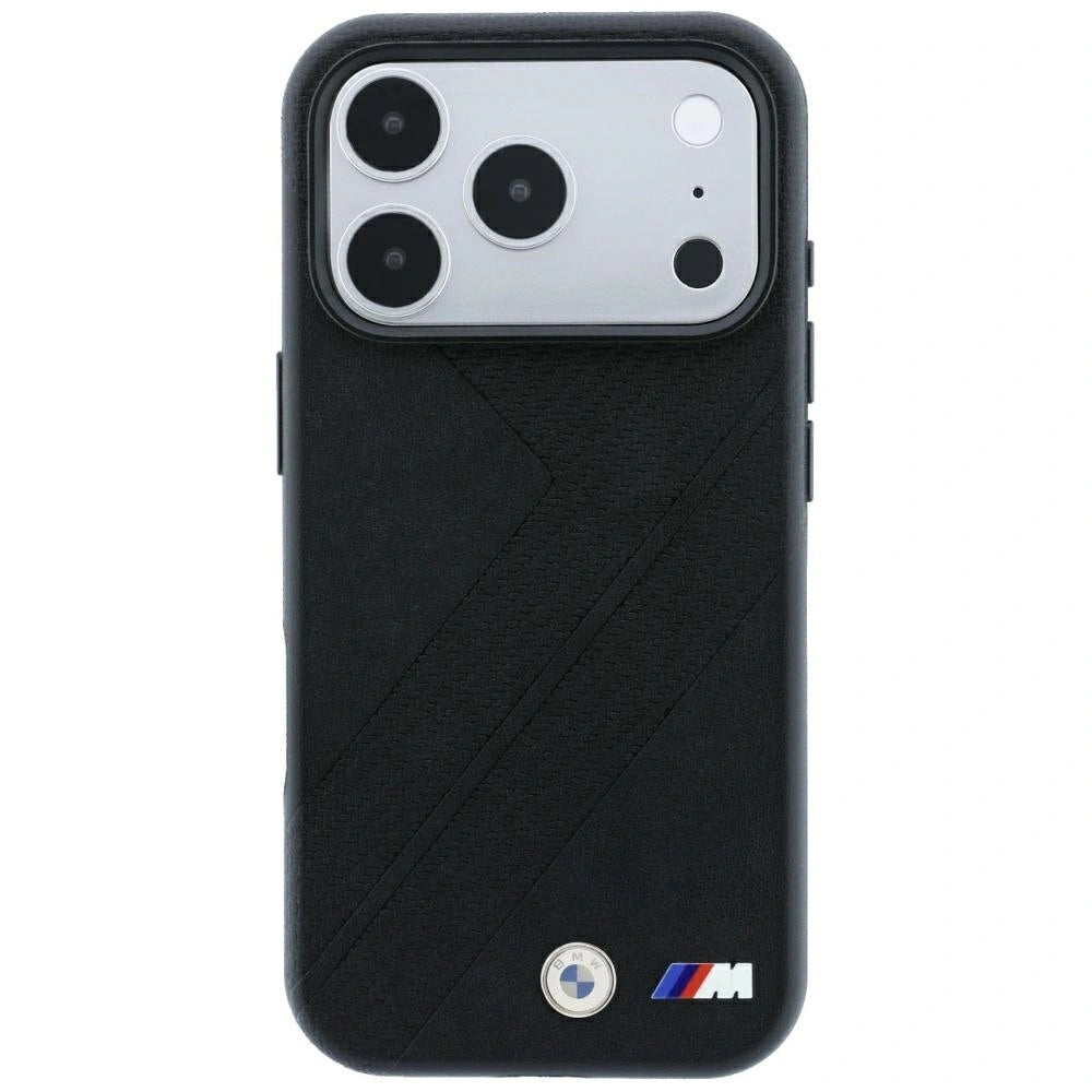 Etui BMW M Tire Track Metal Logo MagSafe na iPhone 17 Pro / 18 Pro - czarne – zdjęcie 3