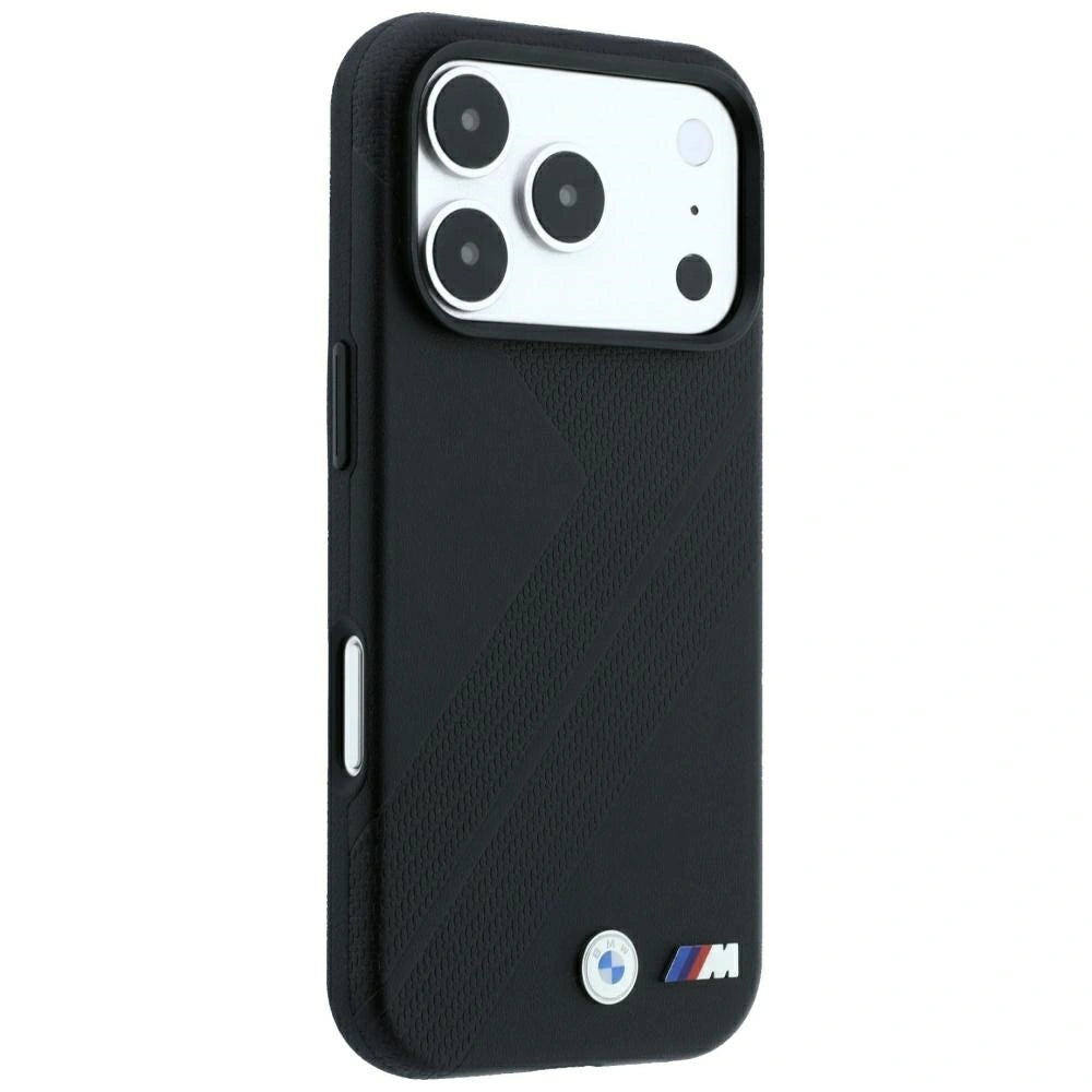 Etui BMW M Tire Track Metal Logo MagSafe na iPhone 17 Pro / 18 Pro - czarne – zdjęcie 4