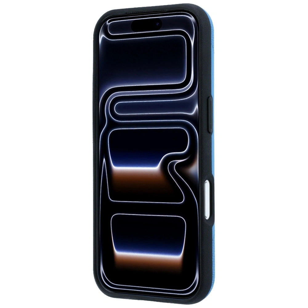 Etui BMW M Tire Track Metal Logo na iPhone 17 Pro / 18 Pro - niebieskie – zdjęcie 5