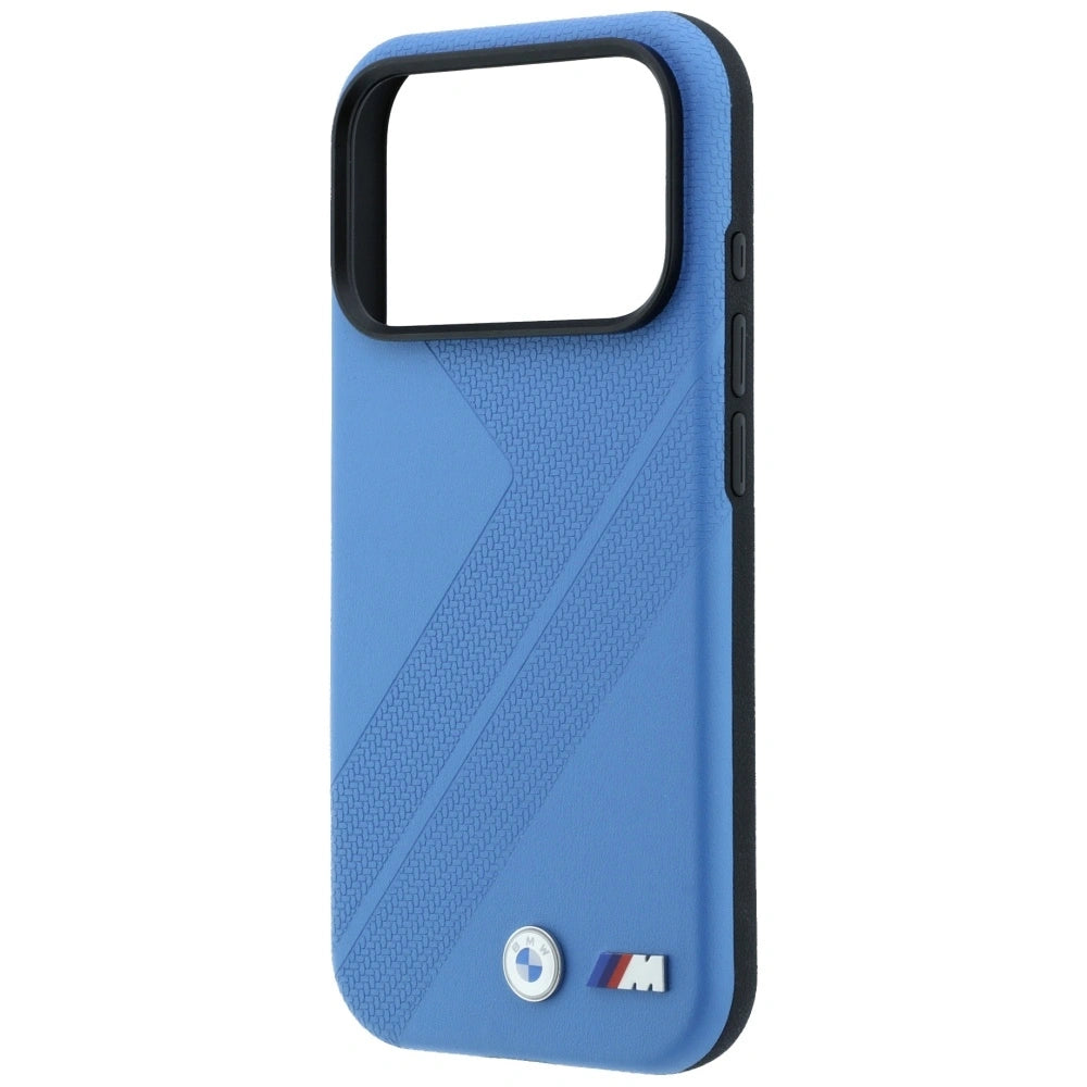 Etui BMW M Tire Track Metal Logo na iPhone 17 Pro / 18 Pro - niebieskie – zdjęcie 6