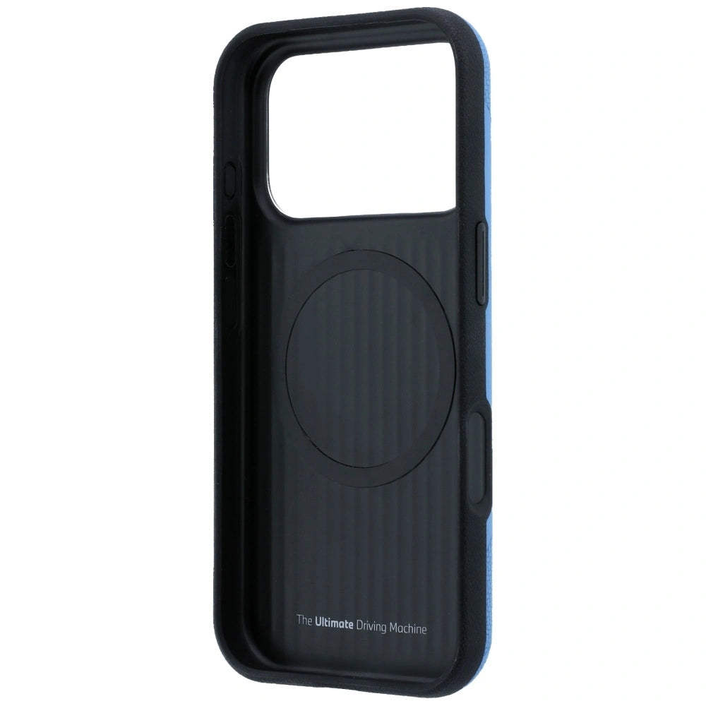 Etui BMW M Tire Track Metal Logo na iPhone 17 Pro / 18 Pro - niebieskie – zdjęcie 7