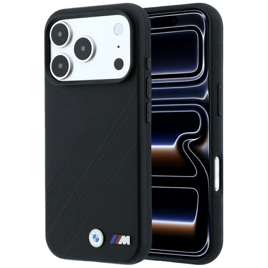 Etui BMW M Tire Track Metal na iPhone 17 Pro Max / 18 Pro Max - czarne