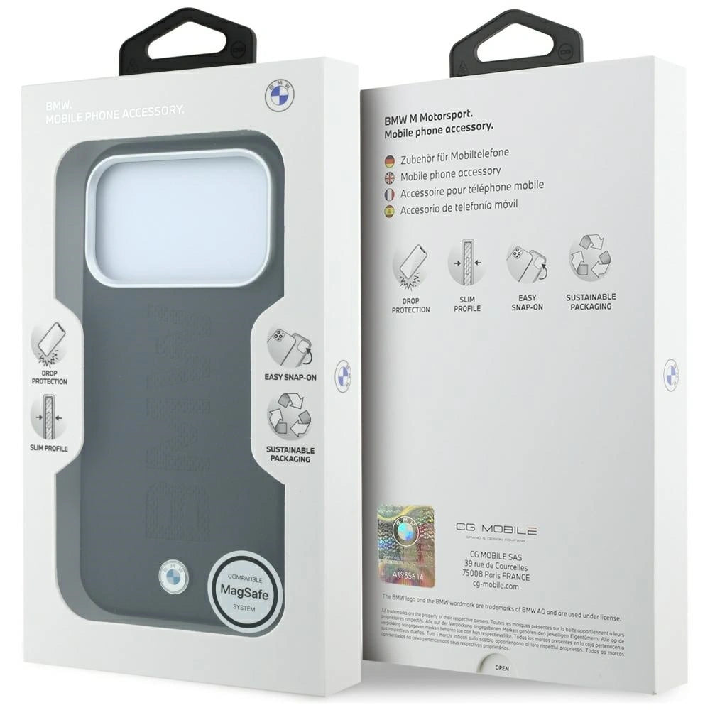 Etui BMW Sign Centered Deboss na iPhone 17 Pro Max / 18 Pro Max - czarne – zdjęcie 8
